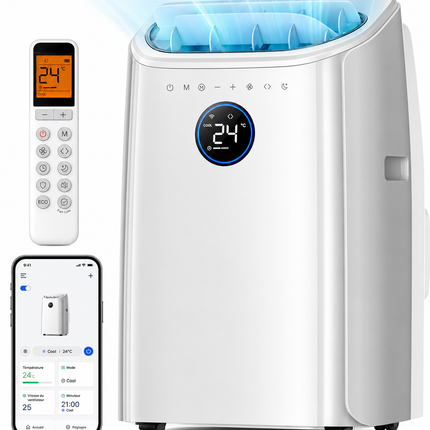 Collection image for: Climatiseurs Mobile 10 000 BTU (+40m²)