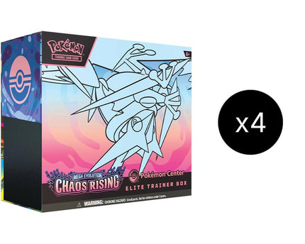 Chaos Rising Pokemon Center Elite Trainer Box Case - ME04: Chaos Rising (CRI)