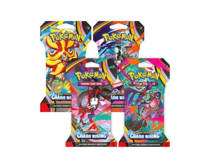 Chaos Rising Sleeved Booster Pack Art Bundle [Set of 4] - ME04: Chaos Rising (CRI)