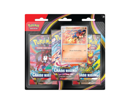 Chaos Rising 3 Pack Blister [Charmeleon] - ME04: Chaos Rising (CRI)