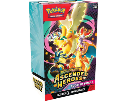 Mega Evolution - Ascended Heroes Booster Bundle (6 Packs)