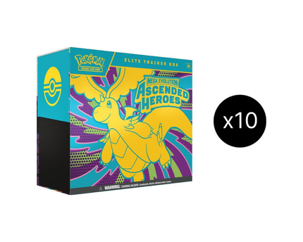 Ascended Heroes Elite Trainer Box Case - ME: Ascended Heroes (ASC)
