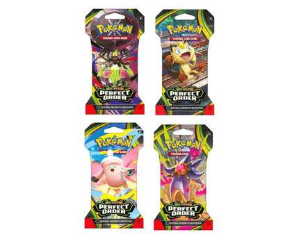Perfect Order Sleeved Booster Pack Art Bundle [Set of 4] - ME03: Perfect Order (ME03)
