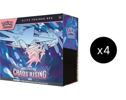 Chaos Rising Elite Trainer Box Case - ME04: Chaos Rising (CRI)