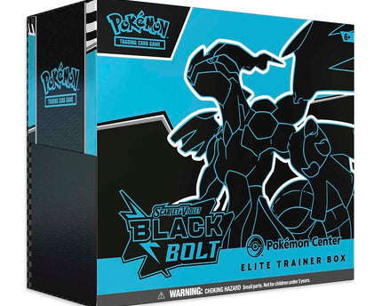 Scarlet & Violet-Black Bolt Pokémon Center Elite Trainer Box
