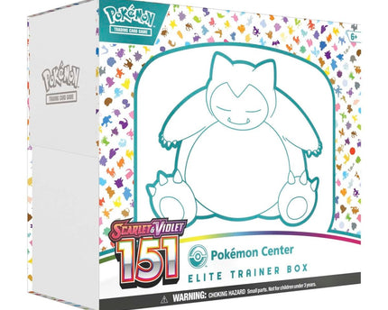 Scarlet & Violet-151 Pokémon Center Elite Trainer Box