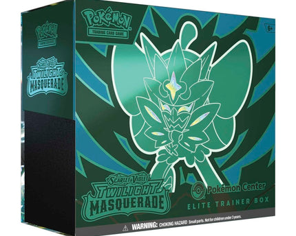 Scarlet & Violet-Twilight Masquerade Pokémon Center Elite Trainer Box