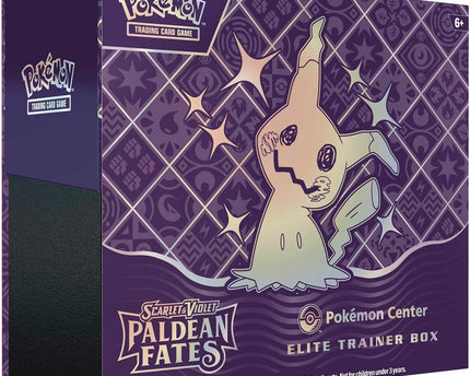 Scarlet & Violet-Paldean Fates Pokémon Center Elite Trainer Box